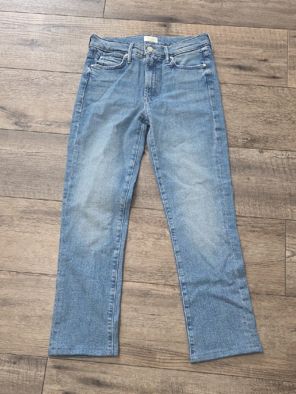 Mother The Rascal Skimp Punk Charming Jeans